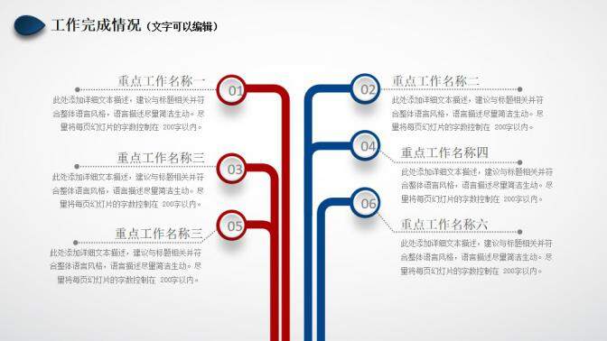 簡約年度教學述職通用PPT模板