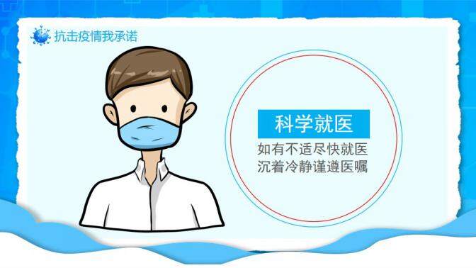 抗擊新型冠狀病毒肺炎宣講動(dòng)態(tài)PPT