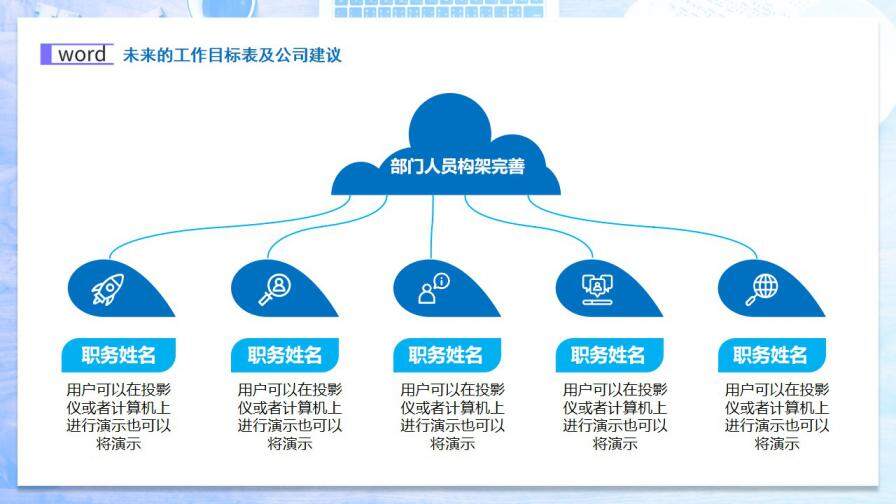 簡約商務風企業(yè)季度工作總結通用PPT模板