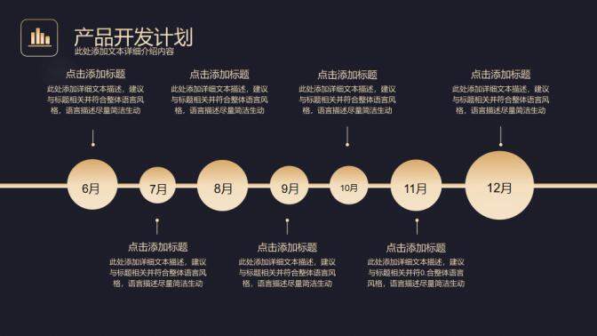 大氣簡約高端金色商業(yè)計劃書PPT模板