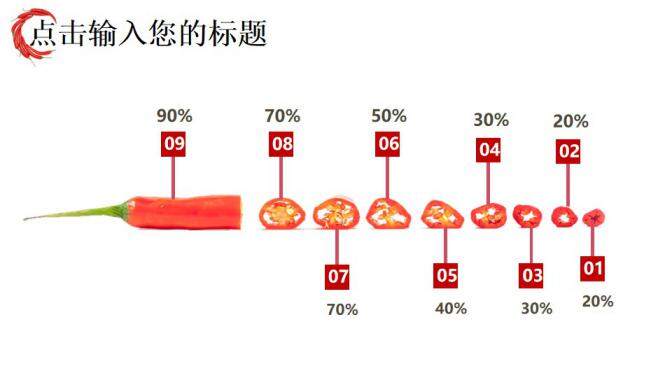 創(chuàng)意小辣椒工作計劃年終總結PPT模板