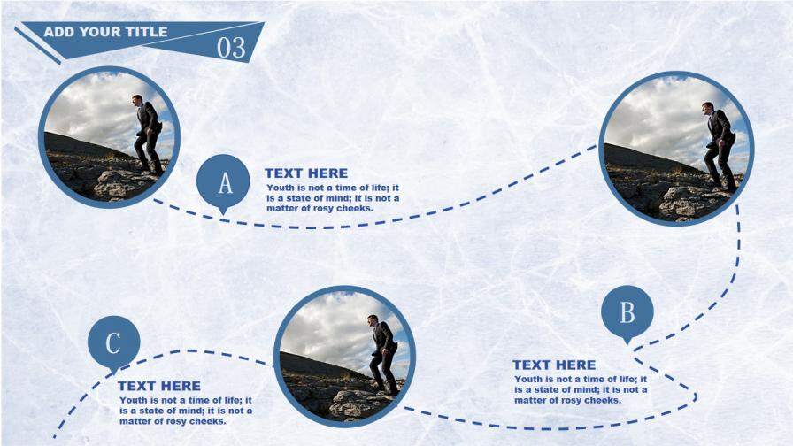 蓝白冰雪体育运动商业汇报总结计划PPT模板