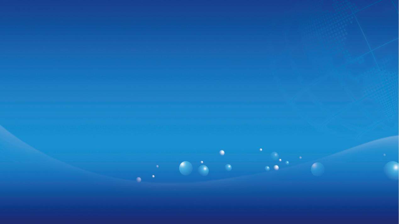 简蓝气泡PPT背景图片
