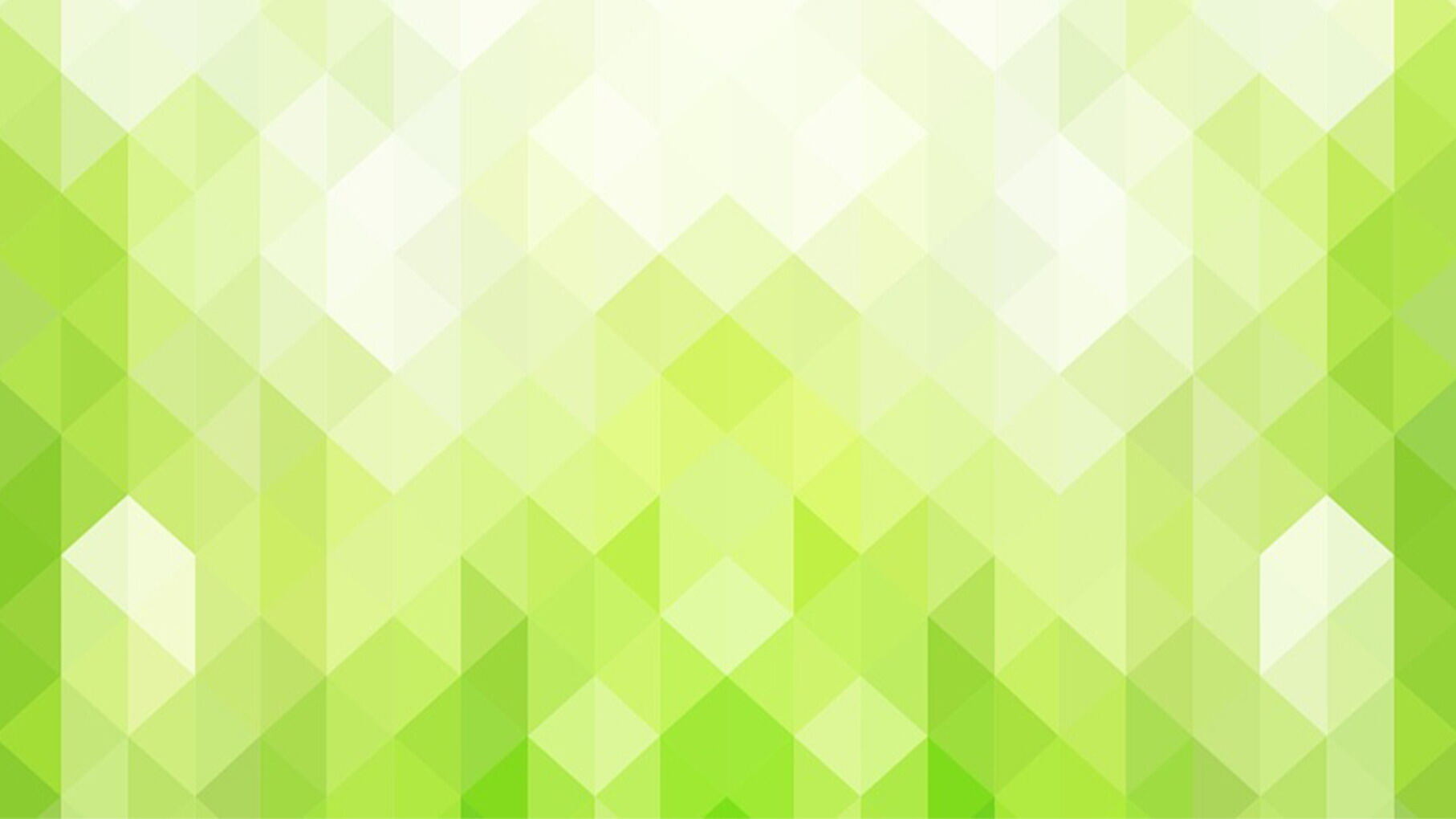 绿色多边形卡通PPT背景图片