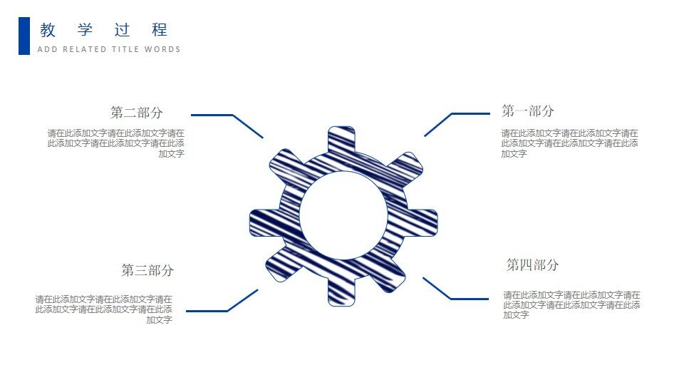 藍(lán)色手繪教學(xué)設(shè)計(jì)PPT模板