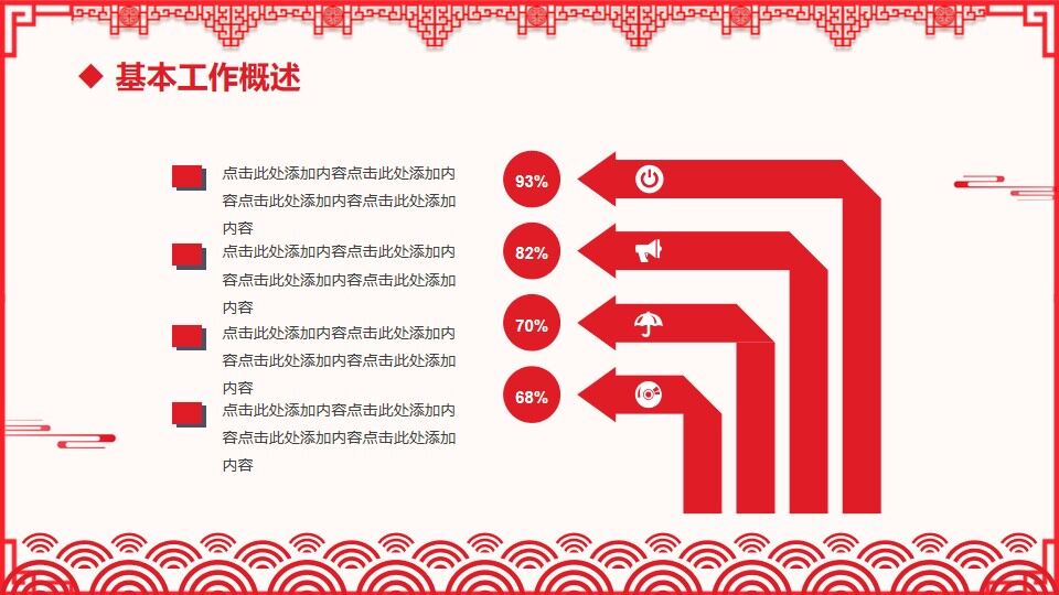 2022紅色剪紙風(fēng)年終工作總結(jié)暨新年計劃PPT模板