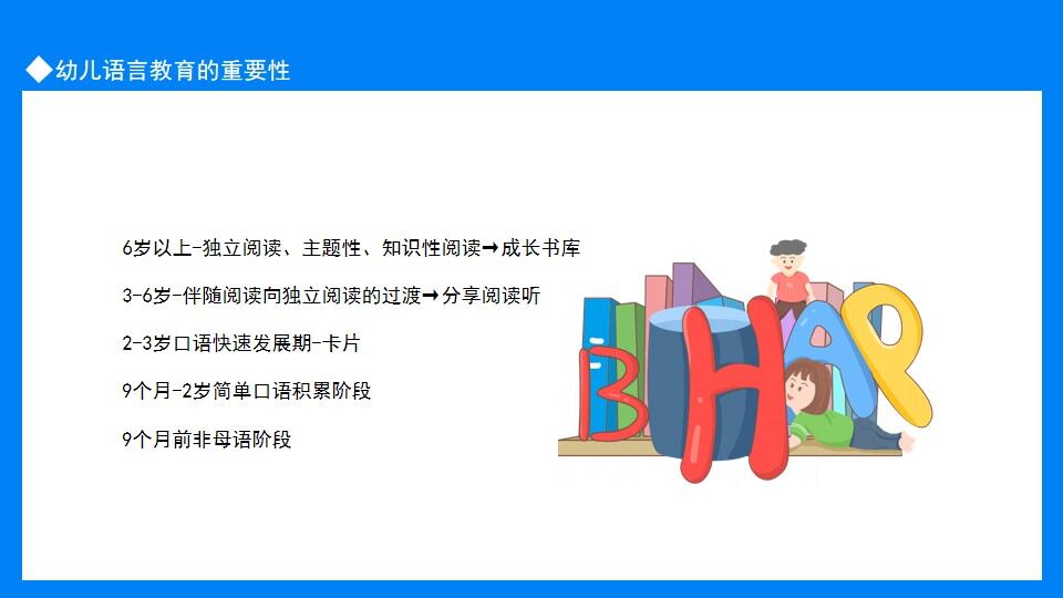 幼兒園語言教育主要形式及重要性動(dòng)態(tài)PPT