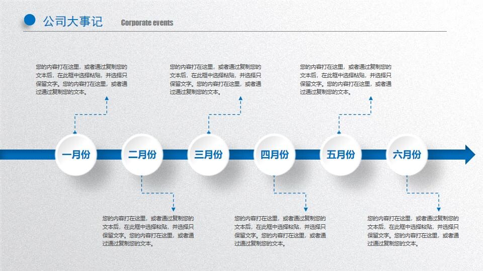 藍色微粒體公司簡介企業(yè)宣傳產品展示PPT模板