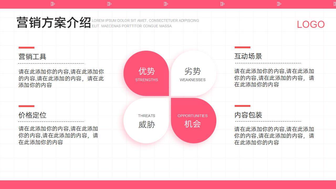 粉色插畫風(fēng)個性營銷策劃商務(wù)合作工作匯報通用PPT模板