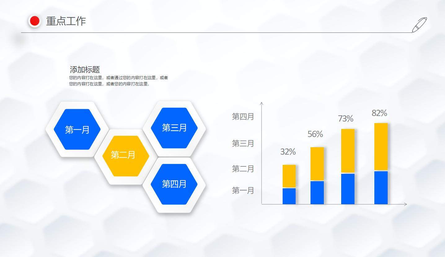 藍色簡約漸變風微粒體轉正述職報告工作總結工作匯報ppt模板