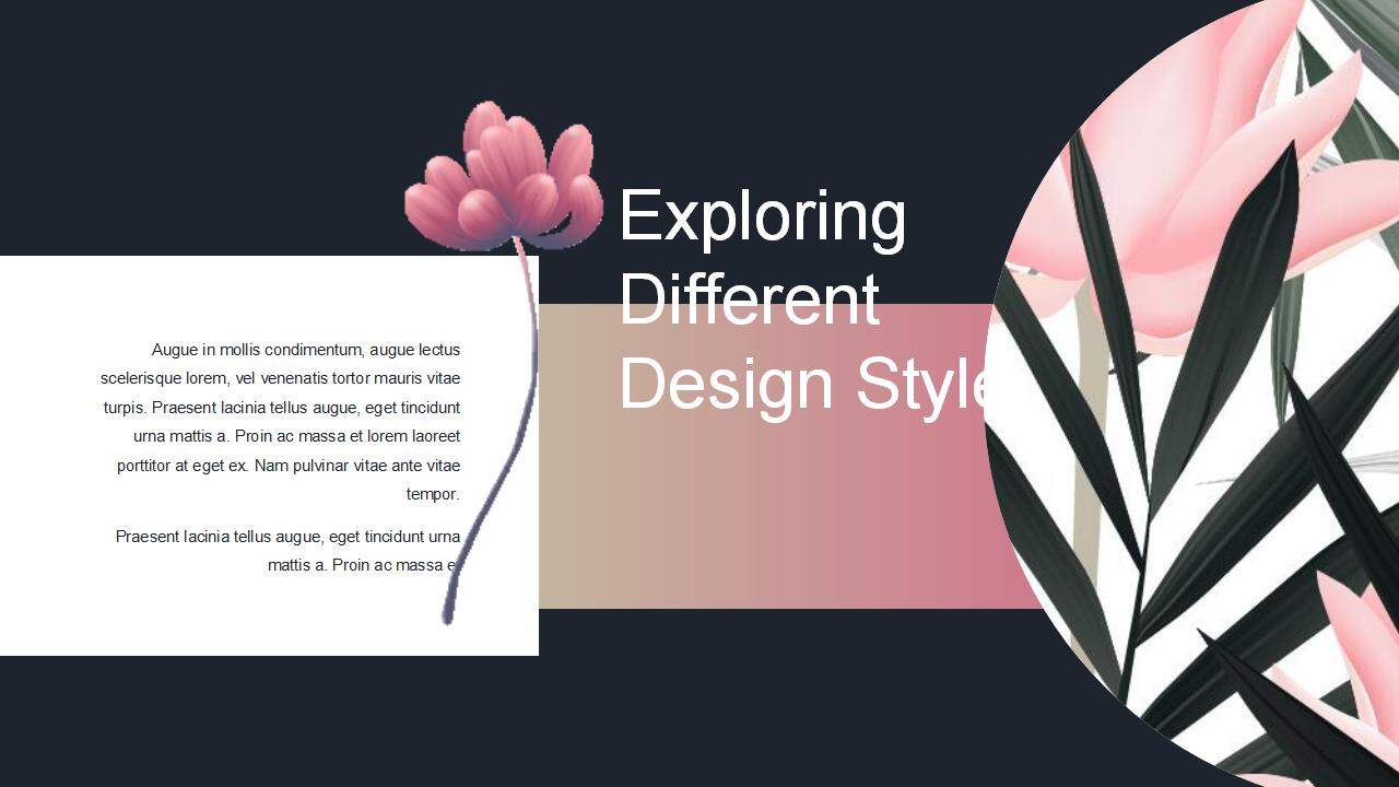 粉色植物系艺术设计化妆品牌提案商务合作PPT模板