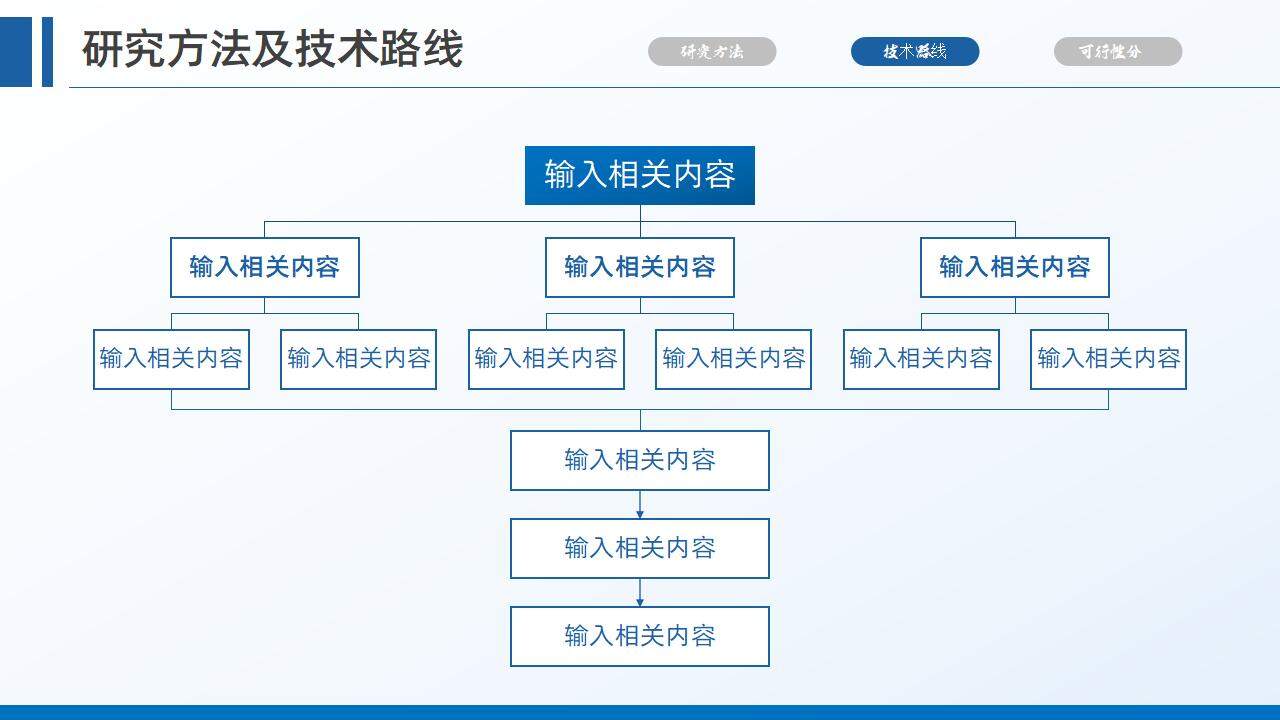 藍色學術風杭州師范大學畢業答辯開題報告ppt模板