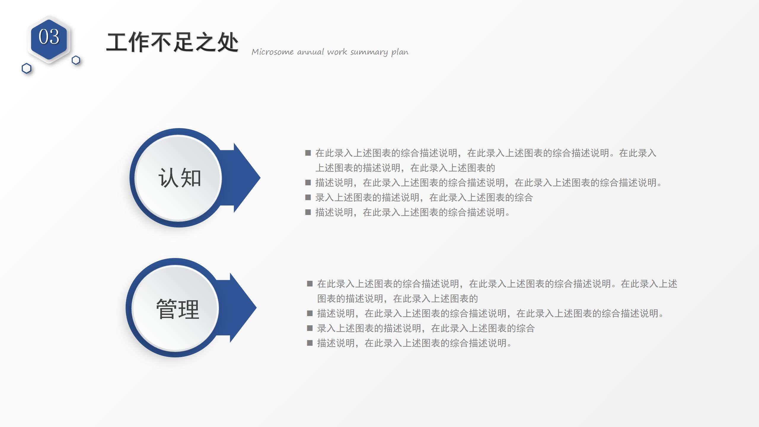 2022簡約微粒體年終述職報告年終總結工作總結PPT模板