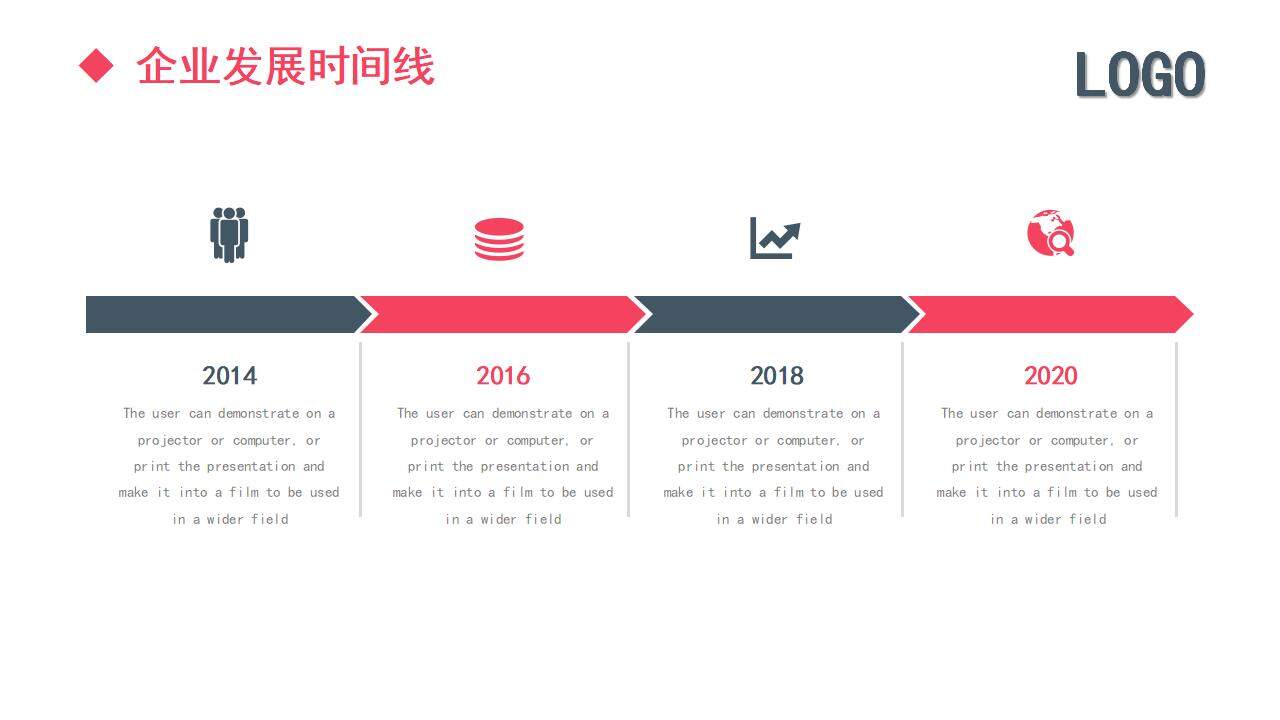 粉紅色公司企業(yè)文化介紹企業(yè)發(fā)展時間軸PPT模板