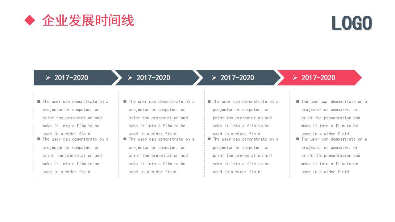 粉紅色公司企業(yè)文化介紹企業(yè)發(fā)展時(shí)間軸PPT模板