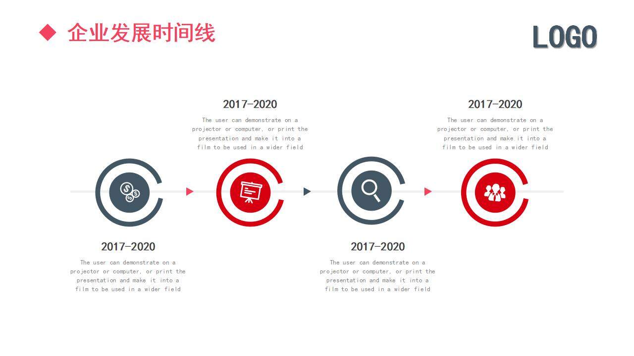 粉紅色公司企業(yè)文化介紹企業(yè)發(fā)展時間軸PPT模板