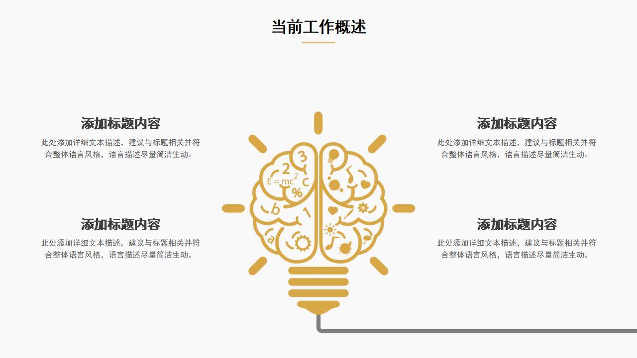 2024金橙色商務(wù)簡約年中項目工作匯報PPT模板