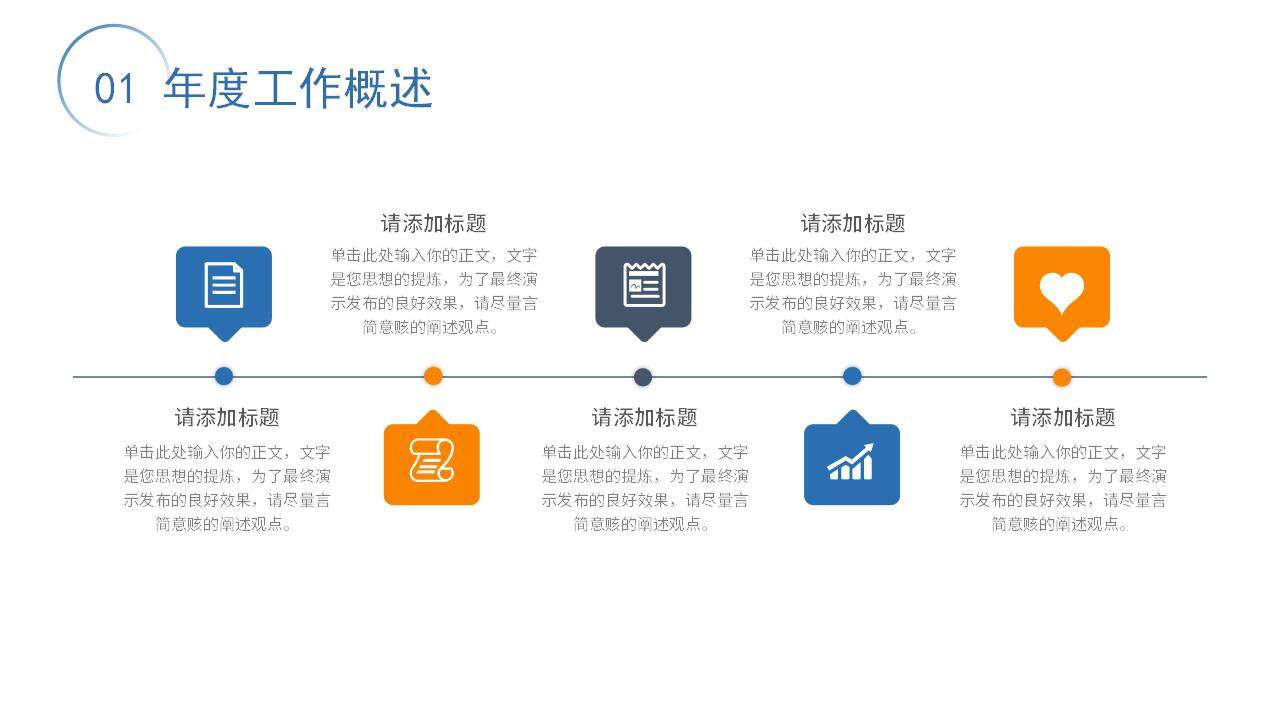 藍色簡約商務風工作計劃產(chǎn)品分析報告PPT模板