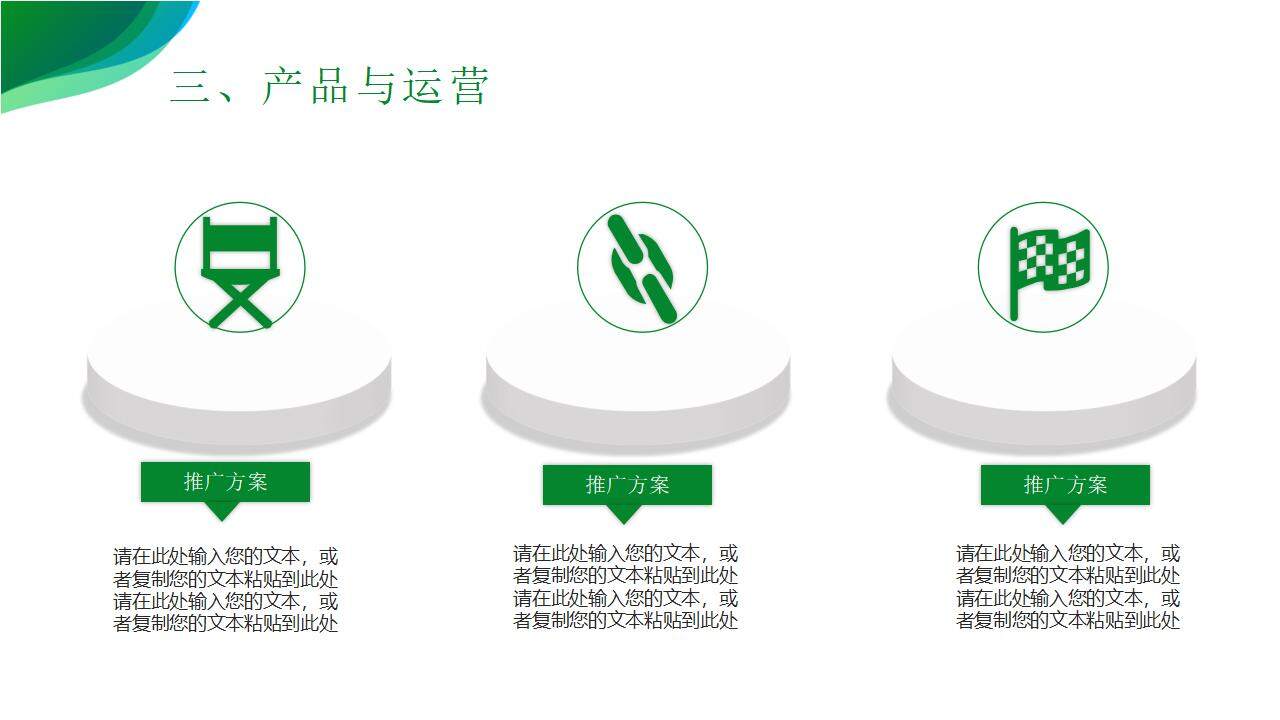 绿色大气商务风新能源行业创业融资商业计划书PPT模板