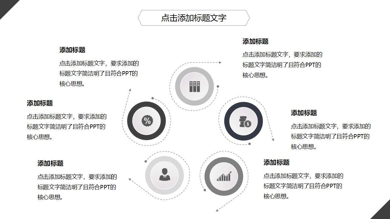 黑色線條極簡簡約風商務(wù)工作匯報通用PPT模板