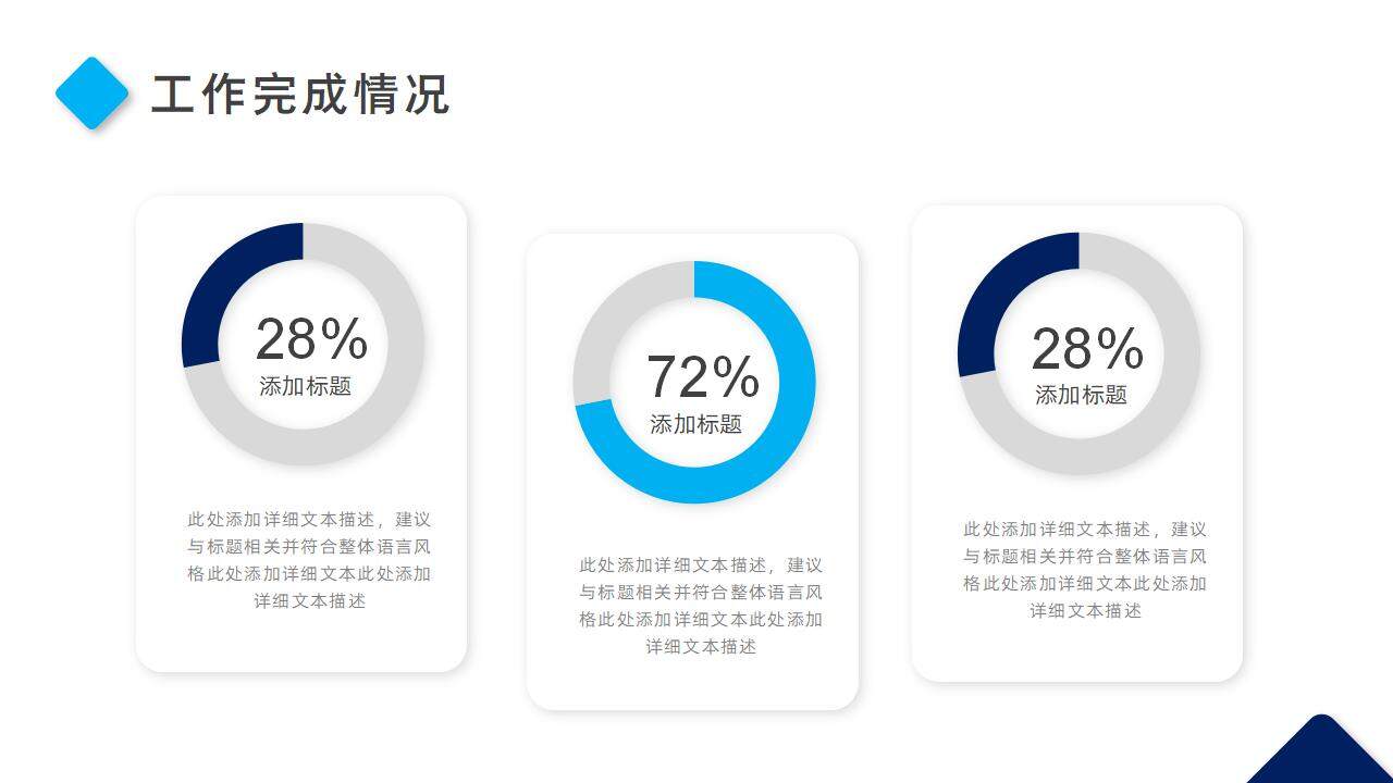 藍色簡約創(chuàng)意工作總結(jié)職位晉升述職報告PPT模板