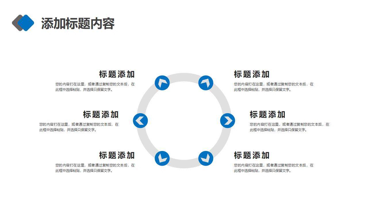 蓝色大气互联网科技风产品竞品分析报告PPT模板