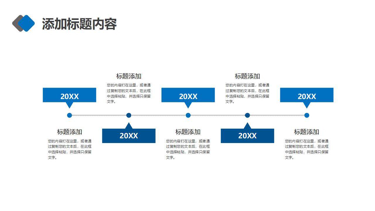 蓝色大气互联网科技风产品竞品分析报告PPT模板