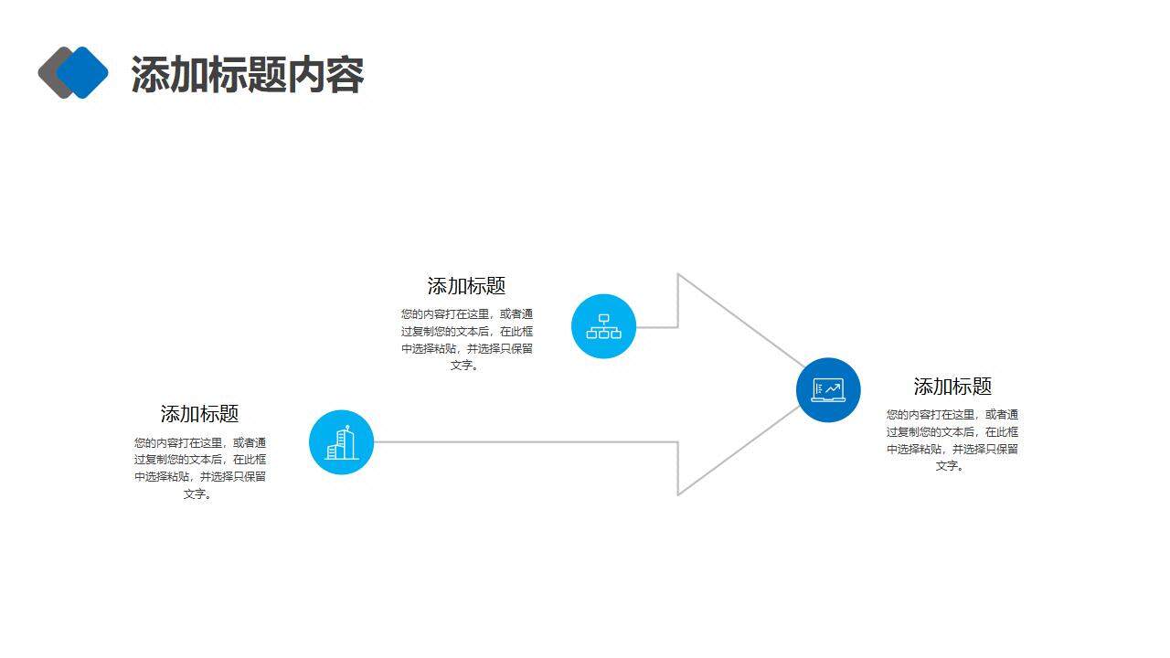 蓝色大气互联网科技风产品竞品分析报告PPT模板