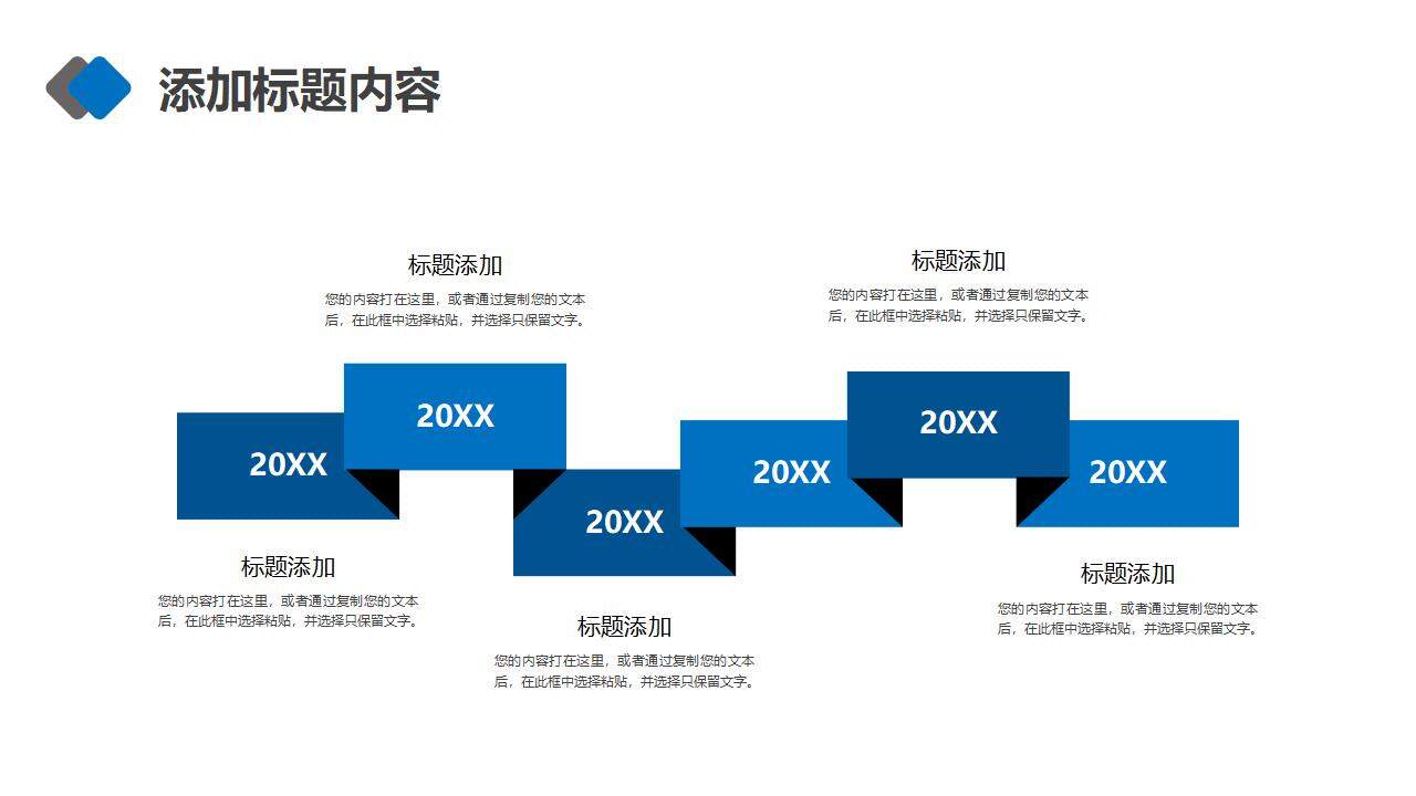 蓝色大气互联网科技风产品竞品分析报告PPT模板