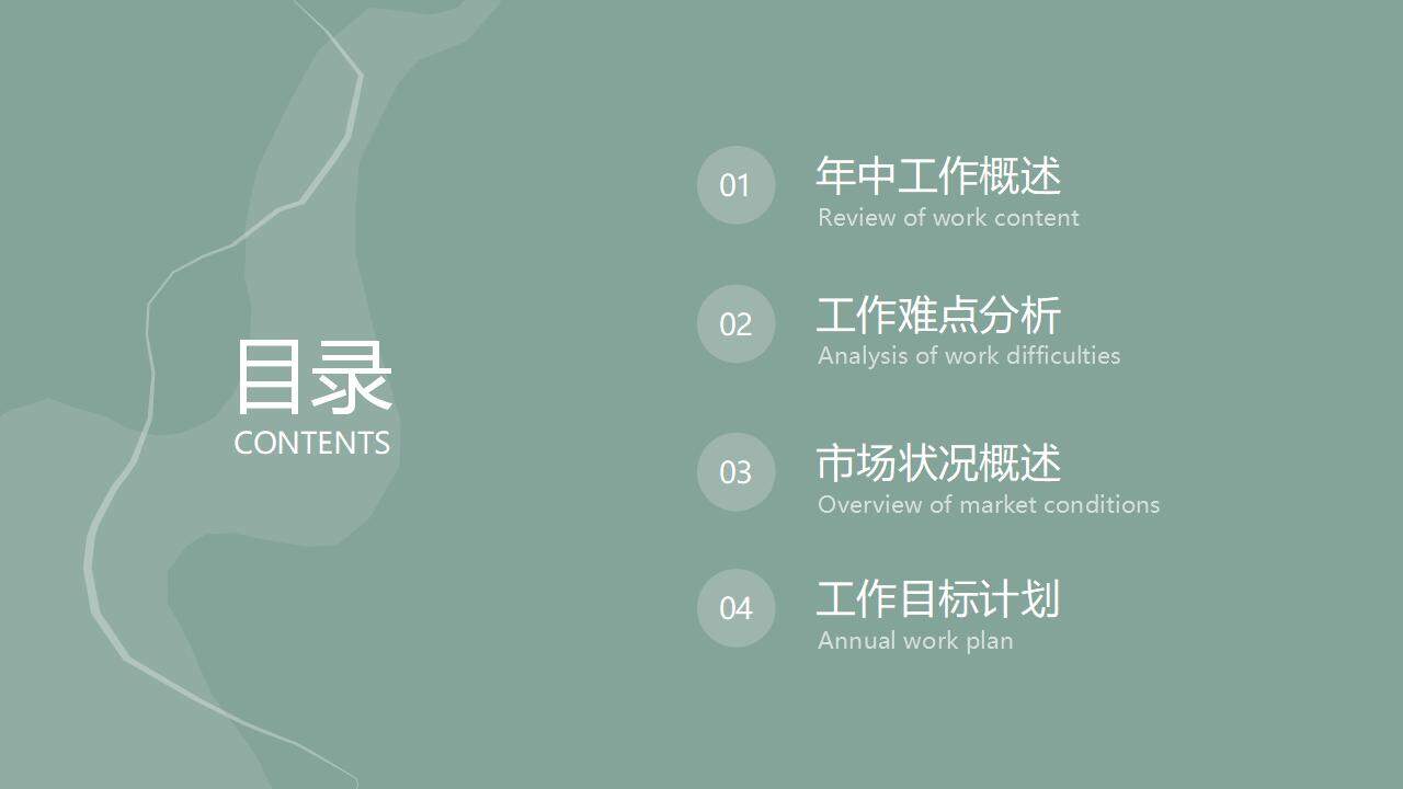 墨綠色清新簡(jiǎn)潔優(yōu)雅線條感時(shí)尚設(shè)計(jì)通用PPT模板