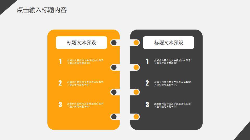 橙色简约城市商务风职场汇报通用PPT模板