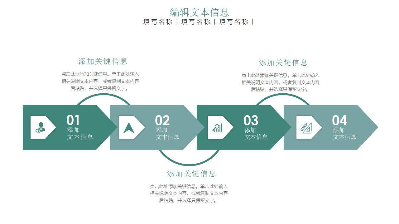 綠色清新旅游行業(yè)旅行路線計劃方案通用PPT模板