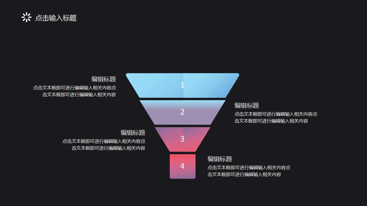 渐变科技炫酷风年终总结数据分析工作计划PPT模板