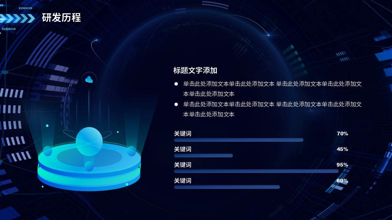 智创未来AI人工智能科技新技术成果展示报告PPT模板