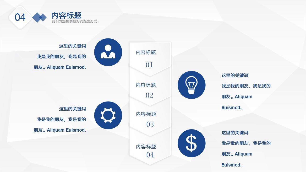 藍(lán)色簡約簡潔扁平化商務(wù)風(fēng)年度工作報告PPT模板