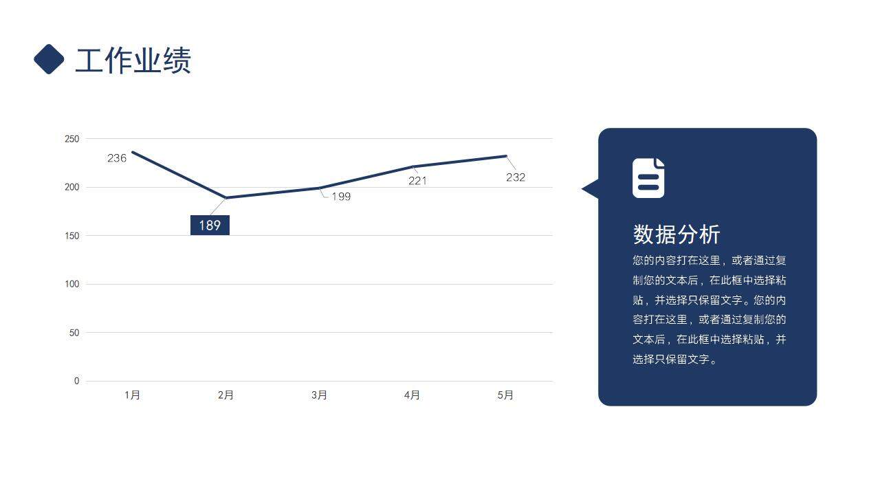 深藍色辦公商務(wù)風(fēng)年終季度工作總結述職報告PPT模板