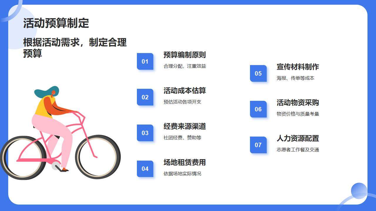 蓝色卡通运动风大学篮球社团招新活动策划PPT模板