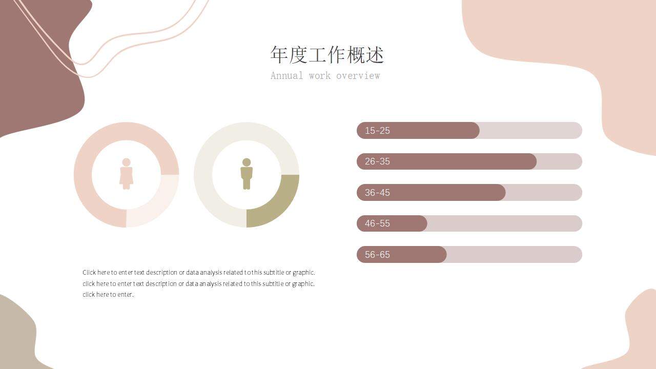 莫兰迪高级色系数据分析年终工作总结汇报PPT模板