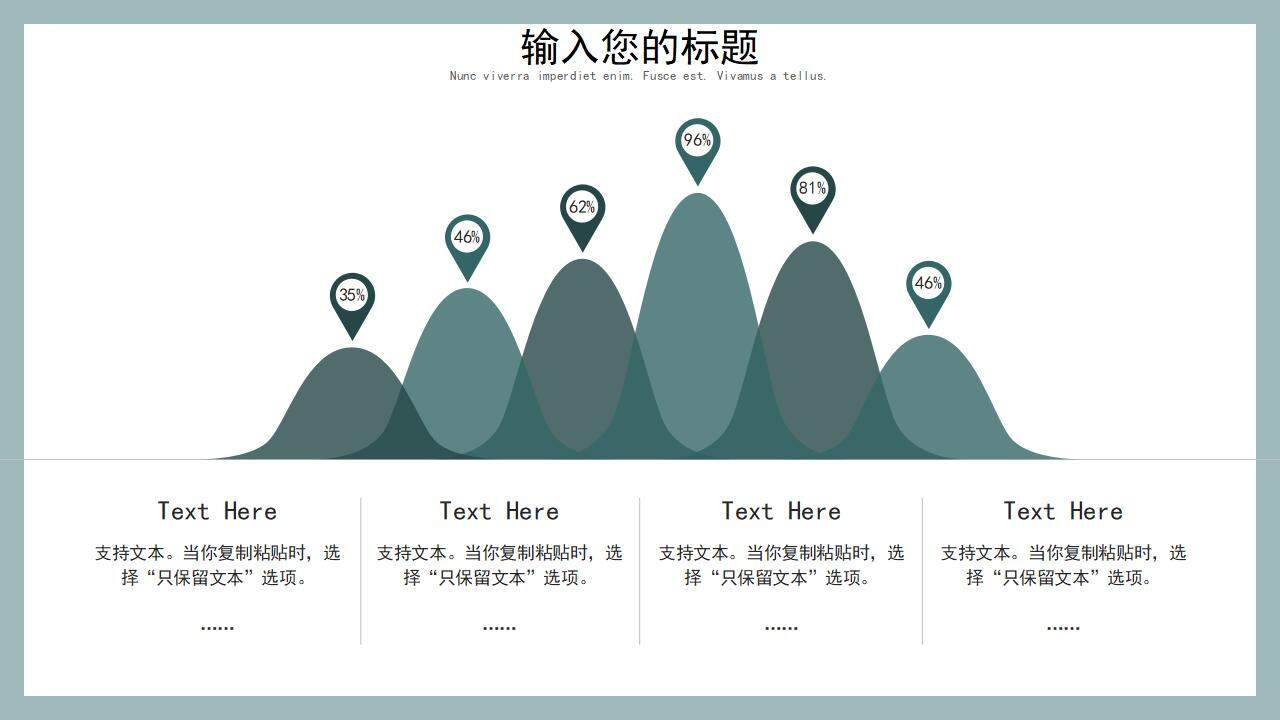 莫兰迪墨绿色简约精致商务工作报告通用PPT模板