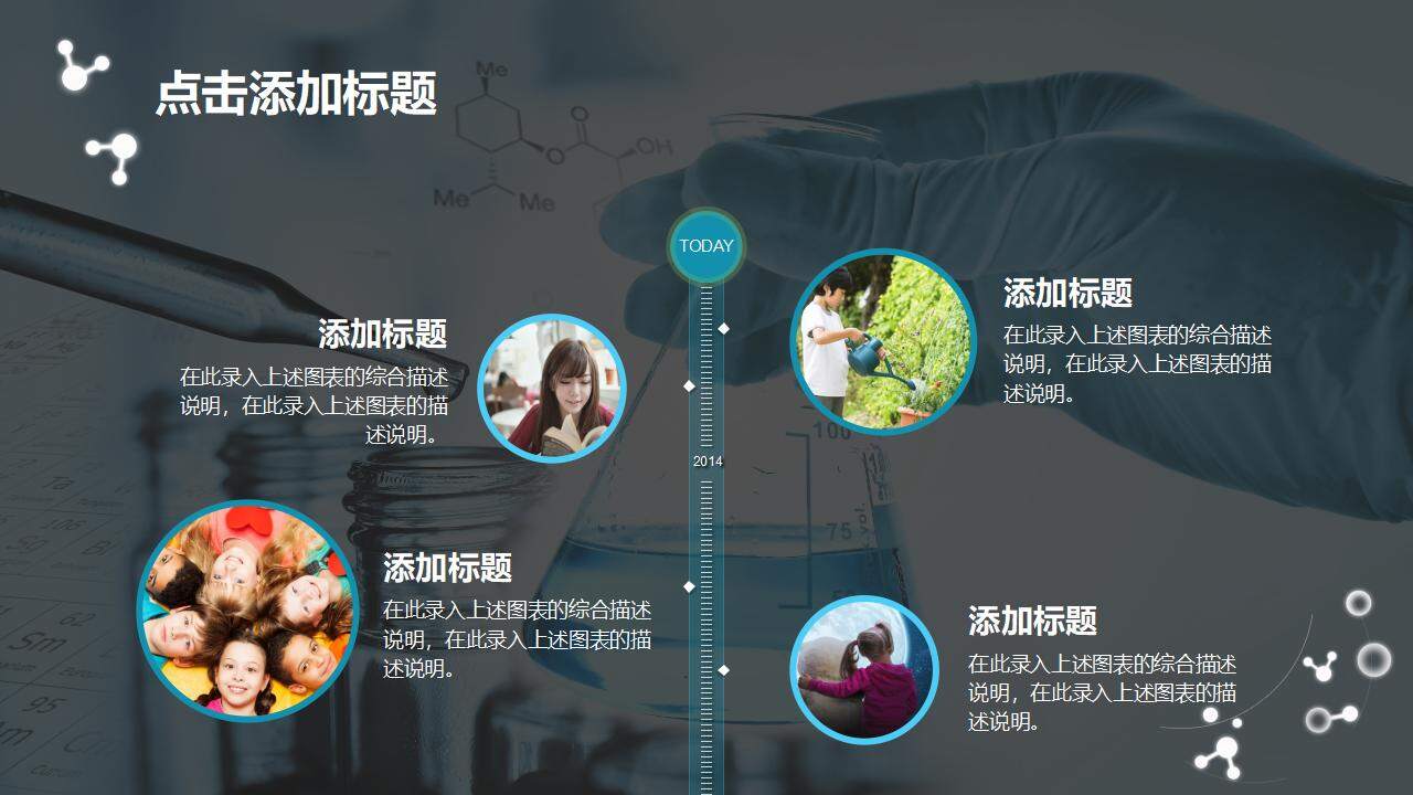 高中理科实验化学教学课件科研汇报医学医疗PPT模板