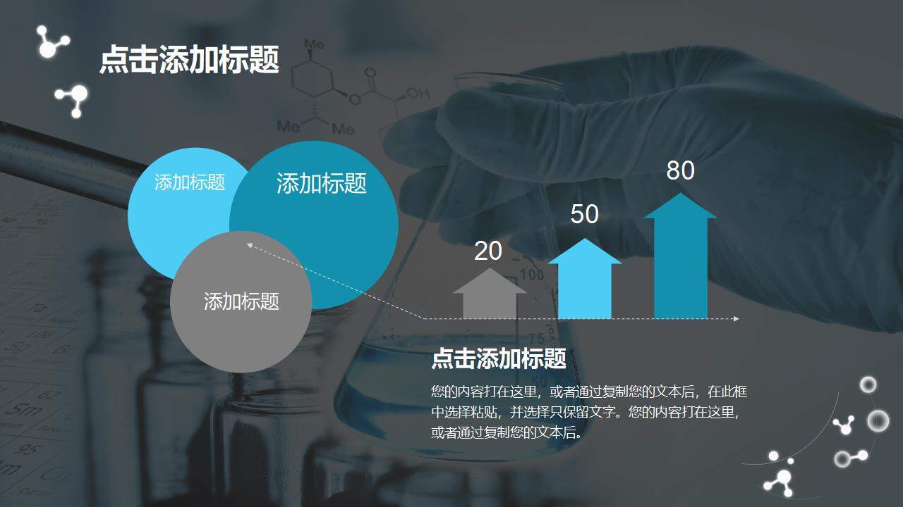 高中理科實驗化學教學課件科研匯報醫(yī)學醫(yī)療PPT模板