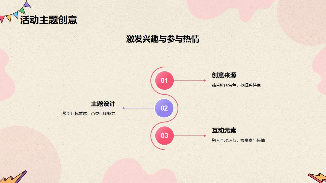 大學青春活力音樂社團招新活動策劃PPT模板