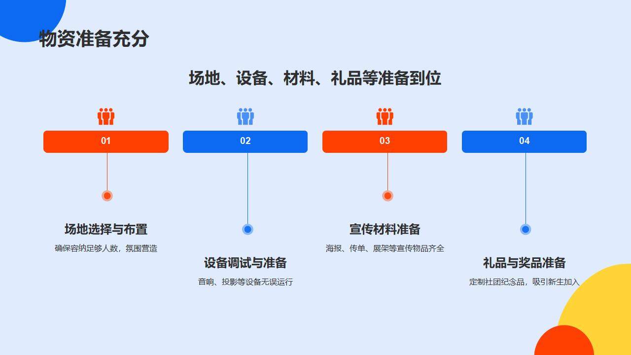 彩色大学生社团招新活动策划社团特色宣传PPT模板