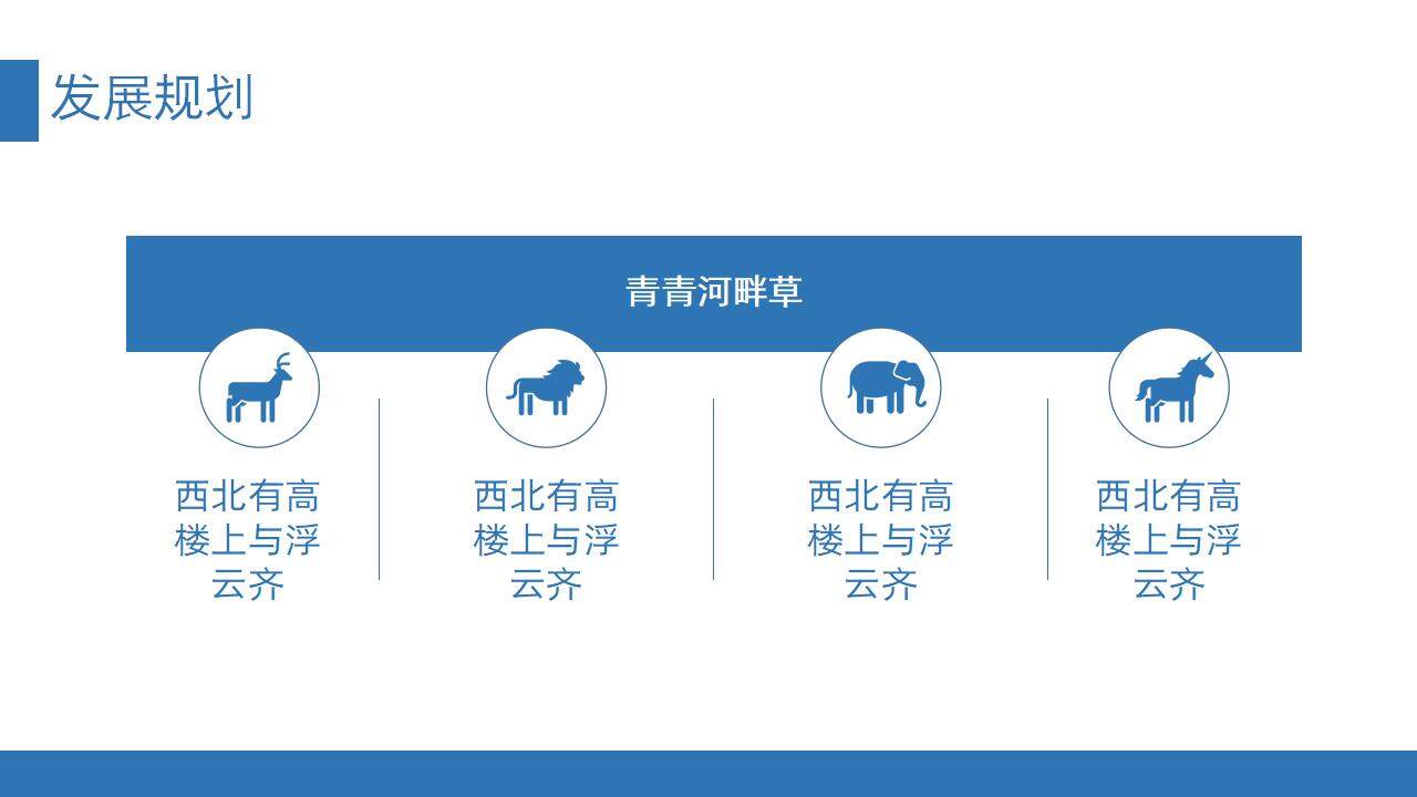 藍色大氣簡約企業(yè)團隊介紹商業(yè)計劃書PPT模板