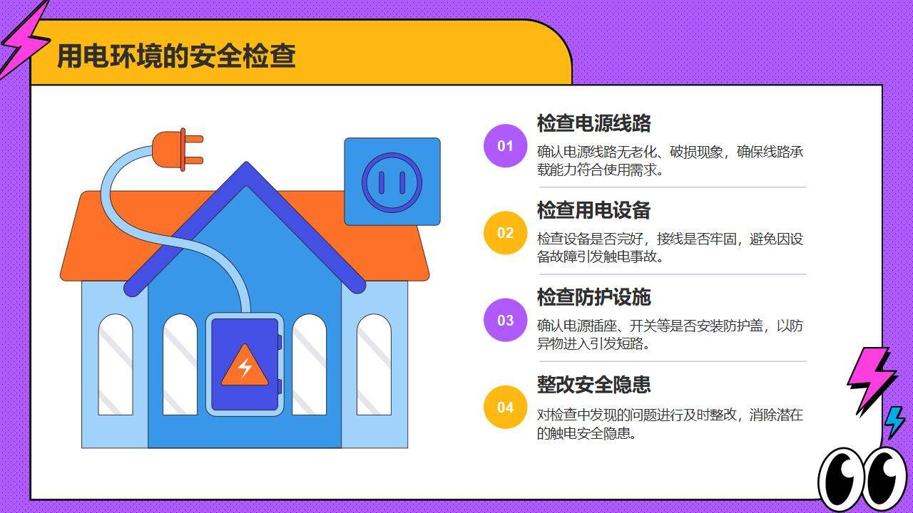 用電安全教育中小學(xué)安全用電培訓(xùn)班會(huì)PPT模板