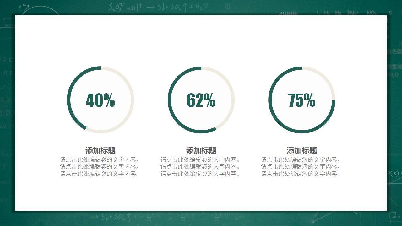 黑板报风教学课程设计教师说课PPT模板