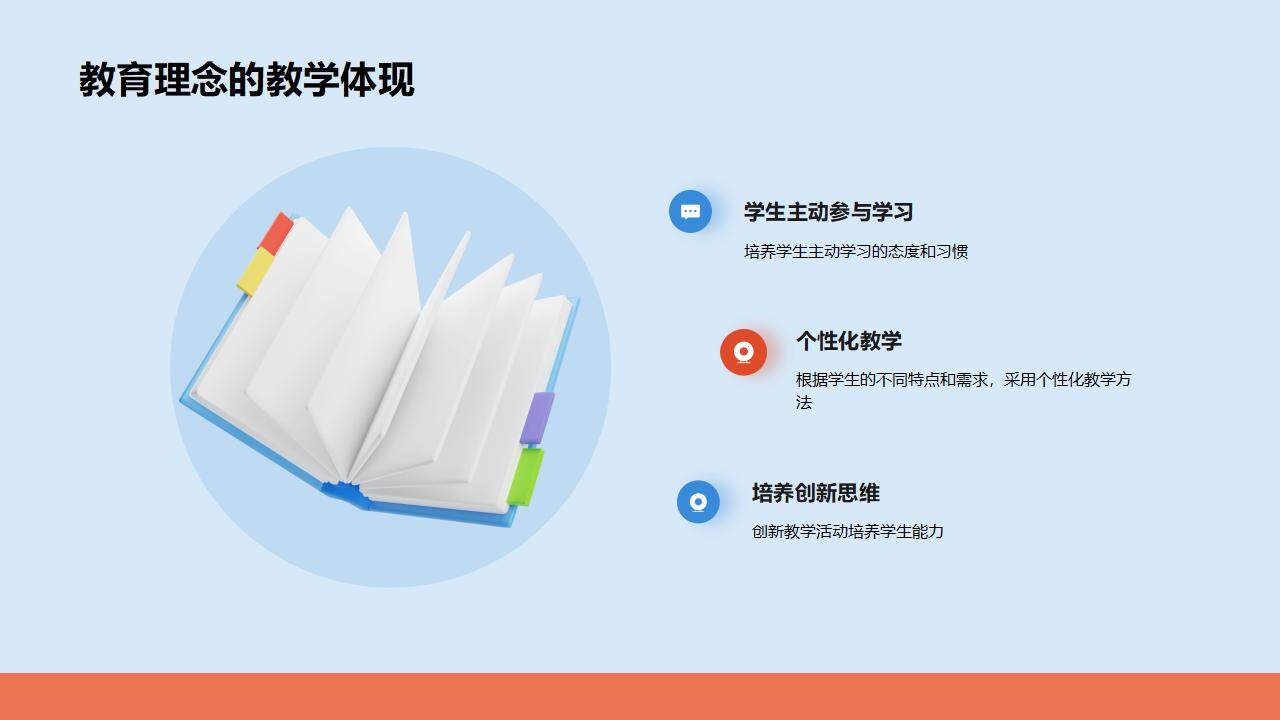 開學季教育洞察回顧與展望的教育旅程PPT模板