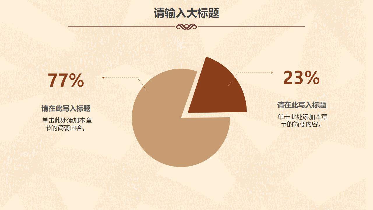 棕色愜意下午茶咖啡飲品產(chǎn)品營銷宣傳PPT模板