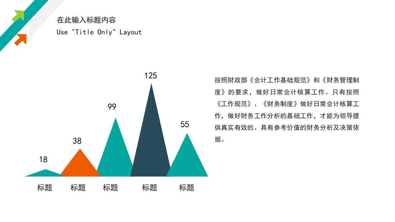 绿色清新简洁工作晋升述职汇报PPT模板