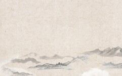 古典雅致水墨中国风PPT背景图片的封面图片